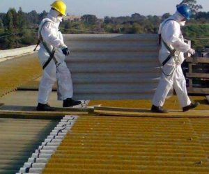 Acompanhamento de Segurança em Obra na Remoção de Amianto